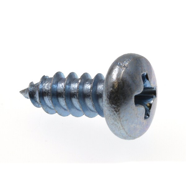 Prime-Line Sheet Metal Screw, #10 x 1/2 in, Zinc Plated Pan Head Phillips Drive, 100 PK 9020120 - main